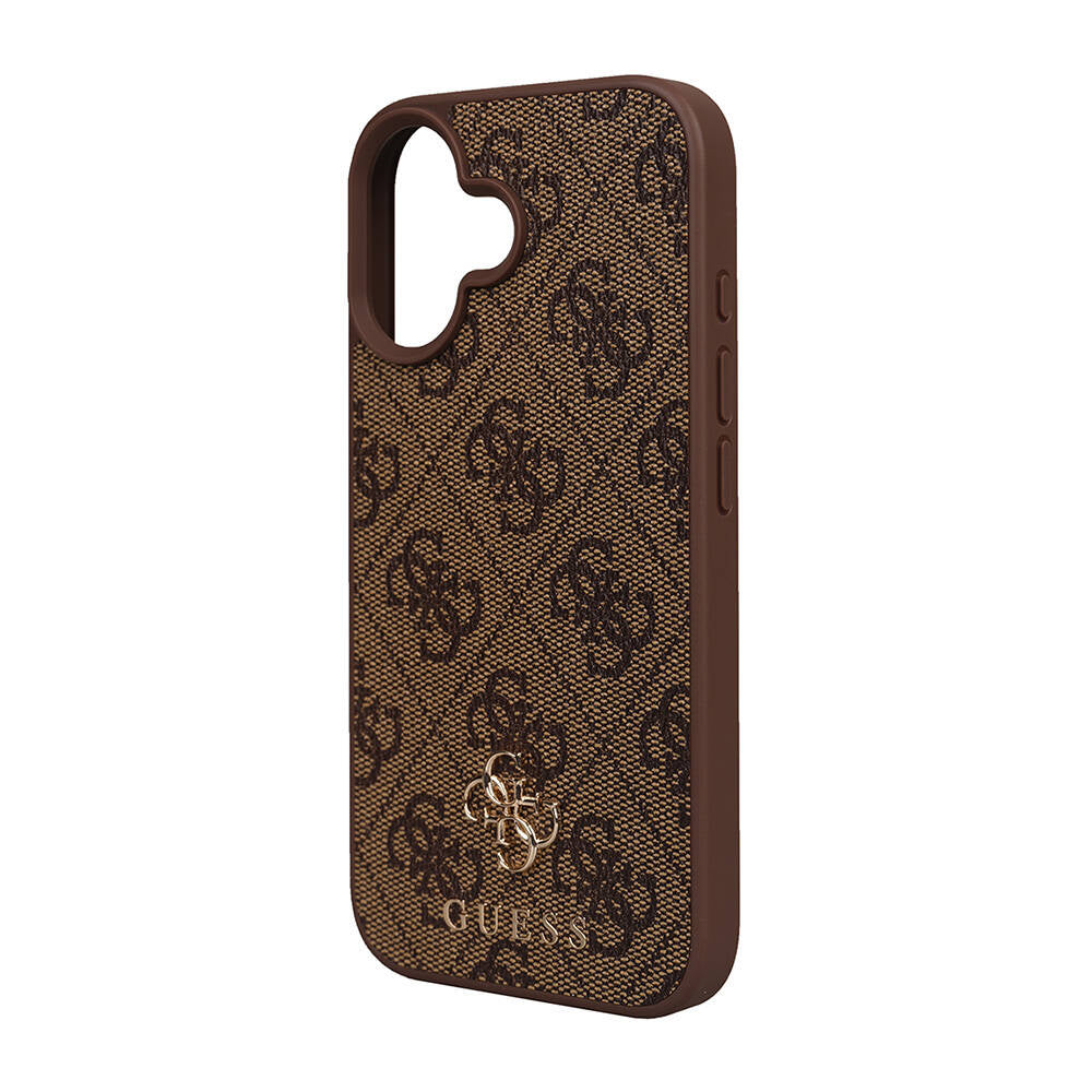 Guess iPhone 16 Orjinal Lisanslı M-safe Şarj Özellikli Small 4G Classic Kılıf Guess iPhone 16 Orjinal Lisanslı M-safe Şarj Özellikli Small 4G Classic Kılıf